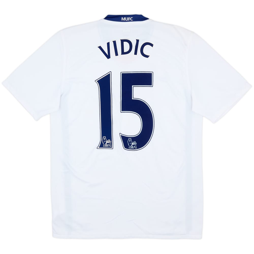 2008-10 Manchester United Away Shirt Vidic #15 - 5/10 - (S)