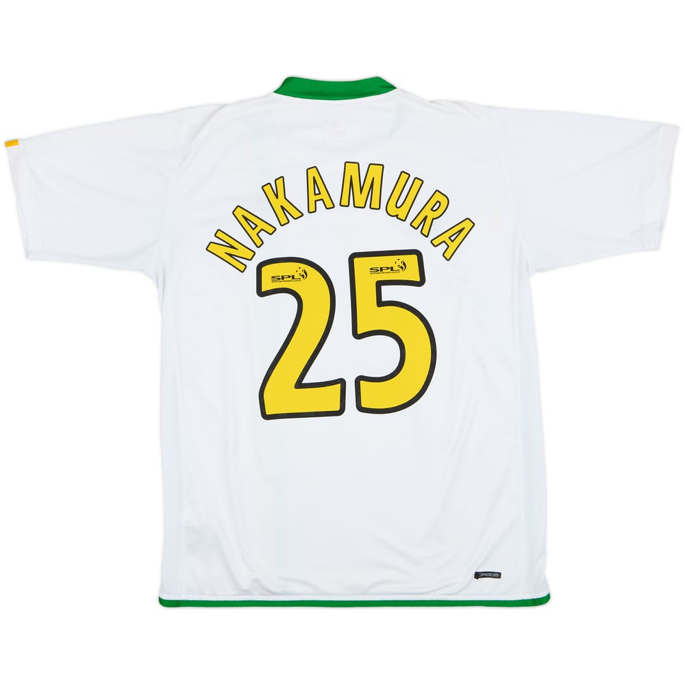 2006-08 Celtic European Shirt Nakamura #25 - 8/10 - (L)