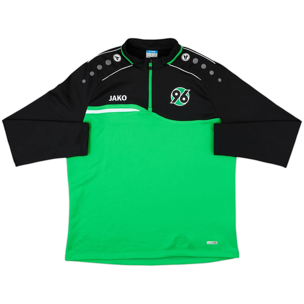 2018-19 Hannover 96 1/4 Zip Drill Top - 8/10 - (M)