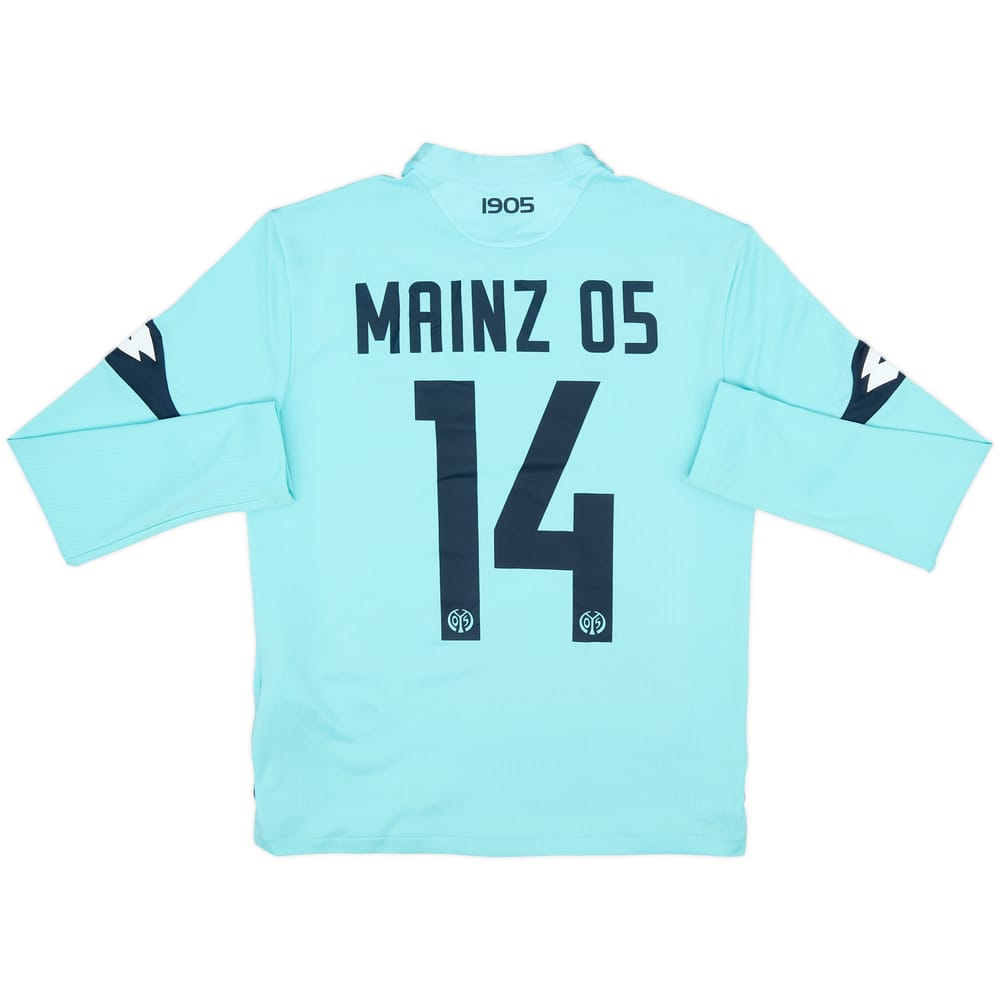 2018-19 Mainz Away L/S Shirt #14 - 8/10 - (XS)