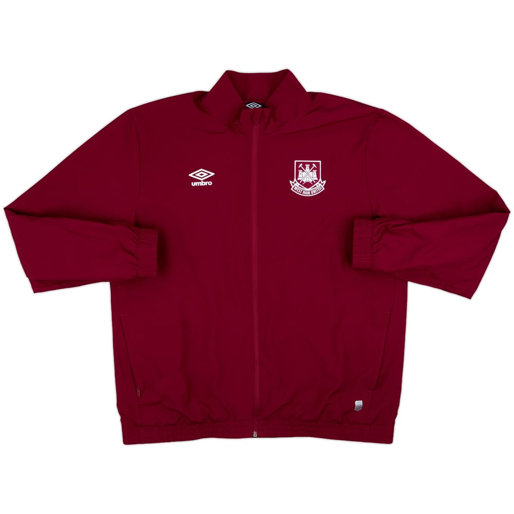 2015-16 West Ham Umbro Track Jacket - 8/10 - (XXL)