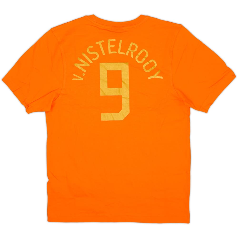 2006-07 Netherlands Nike Tee v. Nistelrooy #9 (S)