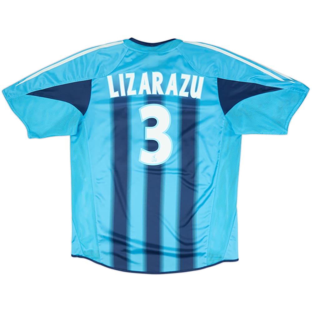 2004-05 Olympique Marseille Away Shirt Lizarazu #3 - 6/10 - (L)