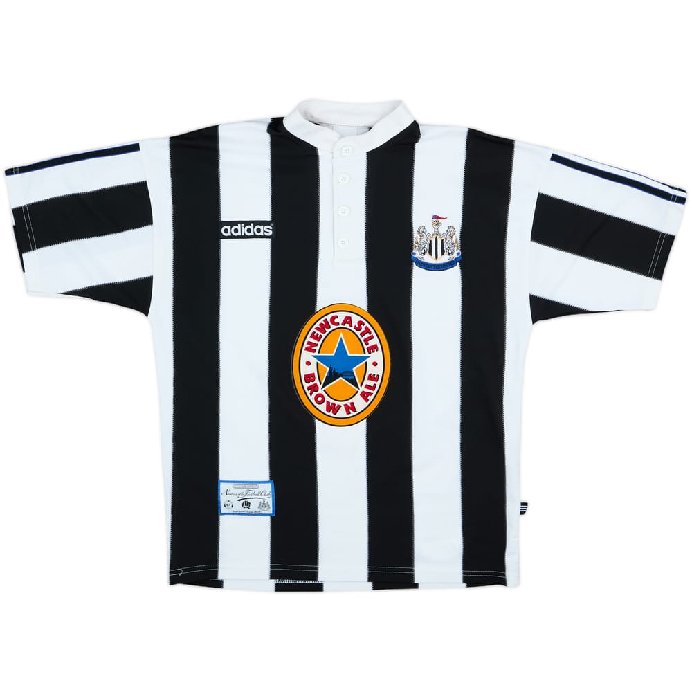 1995-97 Newcastle Home Shirt #9 - 8/10 - (M)