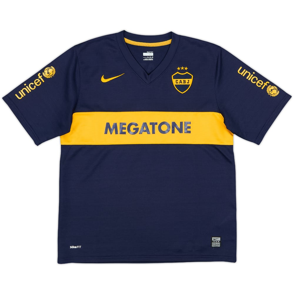 2008-09 Boca Juniors Home Shirt - 8/10 - (XL.Boys)