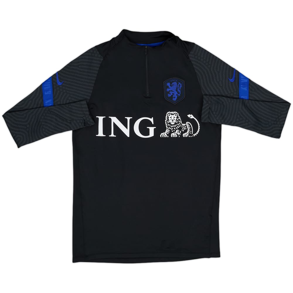 2020-21 Netherlands Nike 1/4 Zip Drill Top - 8/10 - (M)