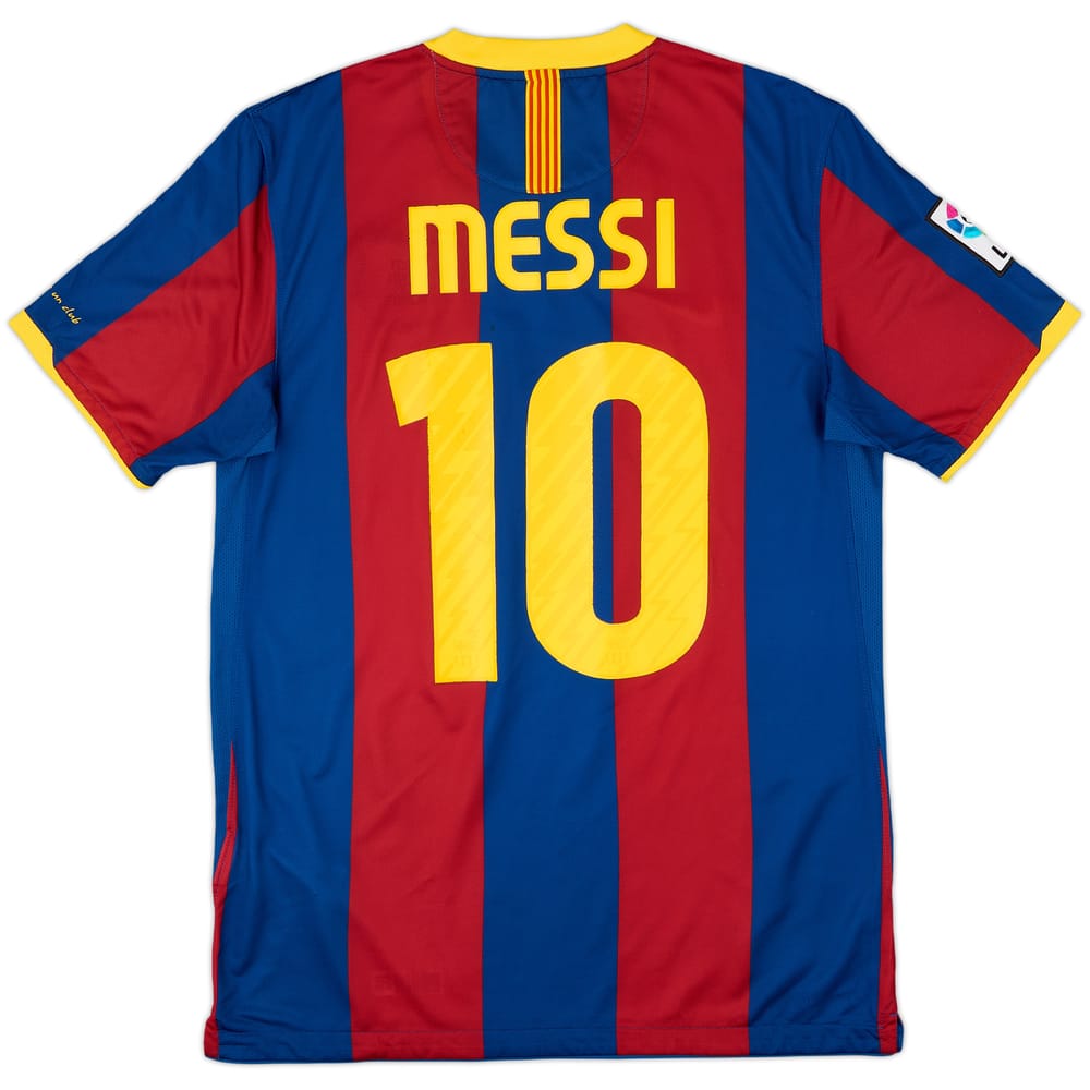 2010-11 Barcelona Home Shirt Messi #10 - 6/10 - (M)