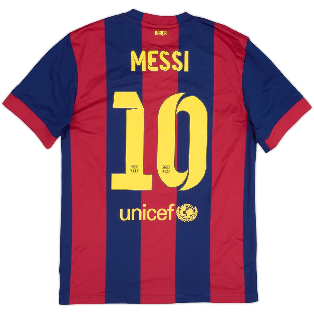 2014-15 Barcelona Camiseta Local Messi #10 - 8/10 - (M)