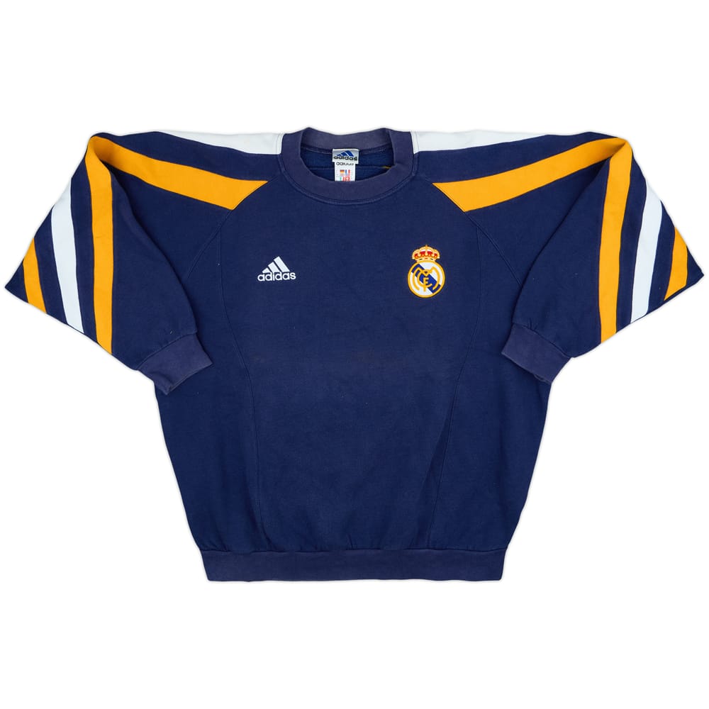 1998-99 Real Madrid adidas Sweat Top - 7/10 - (M/L)