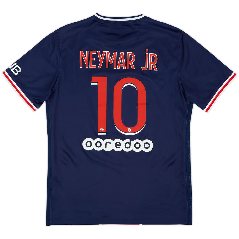 2020-21 Paris Saint-Germain Home Shirt NeymarJr #10 - 9/10 - (M)