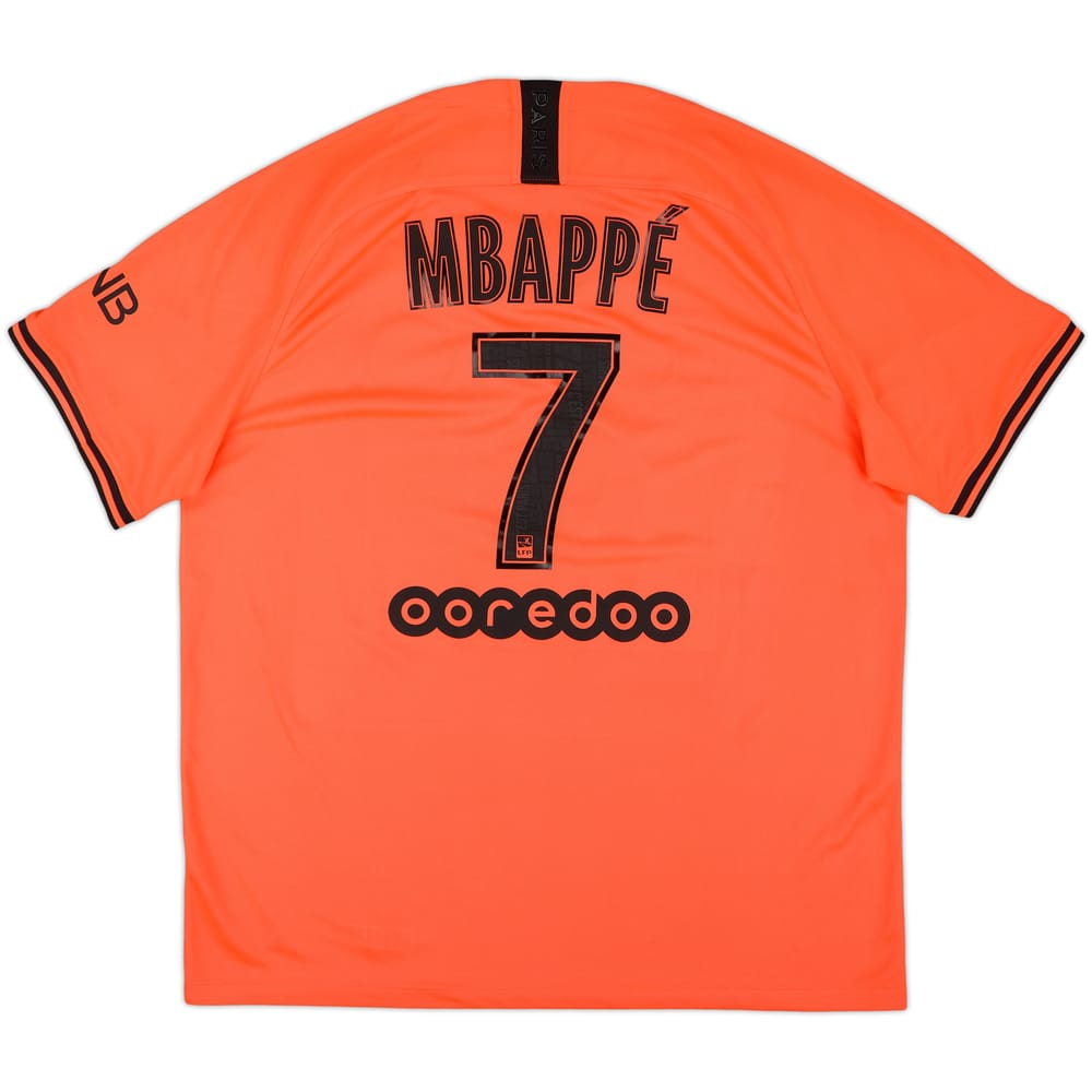 2019-20 Paris Saint-Germain Away Shirt Mbappe #7 - 10/10 - (XL)