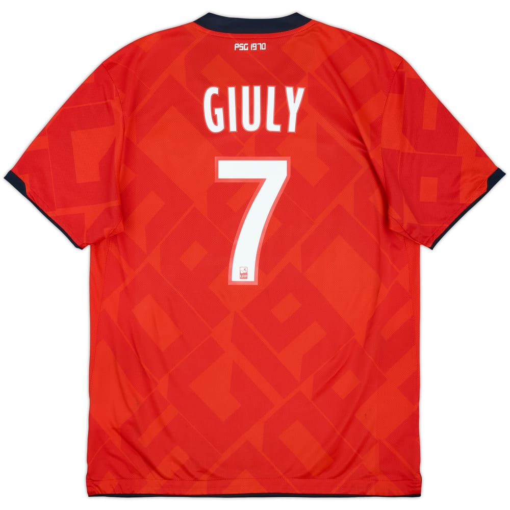 2010-12 Paris Saint-Germain '40 ANS' Home/Third Shirt Giuly #7 - 7/10 - (L)