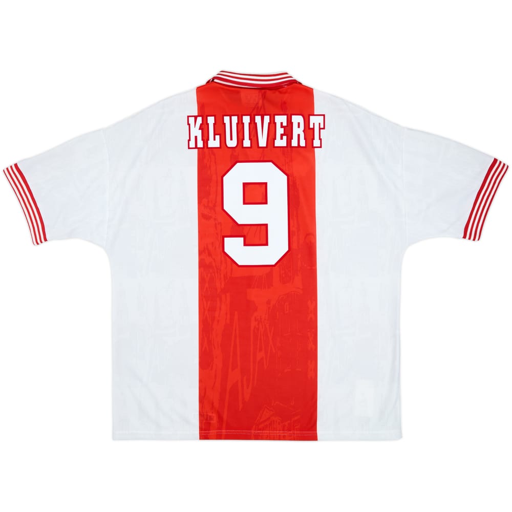 1996-97 Ajax Home Shirt Kluivert #9 (XXL)