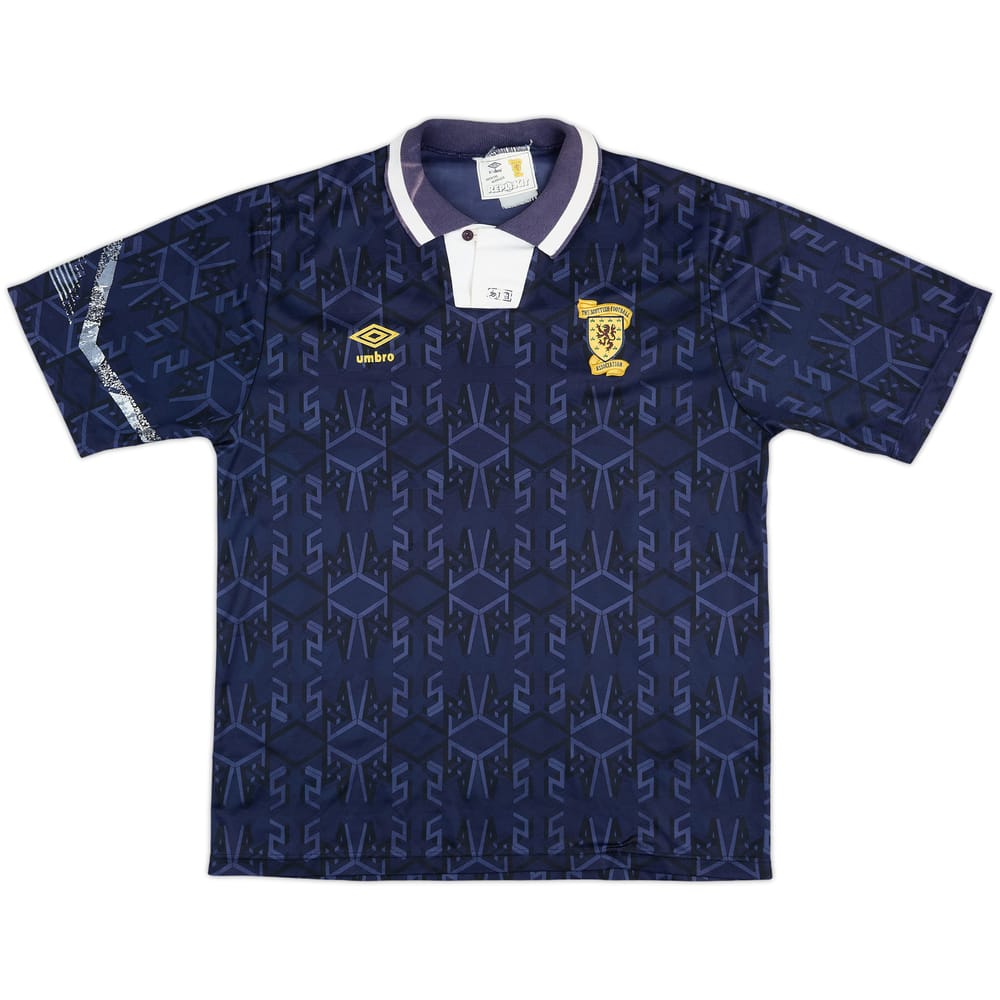 1991-94 Scotland Home Shirt - 5/10 - (L)