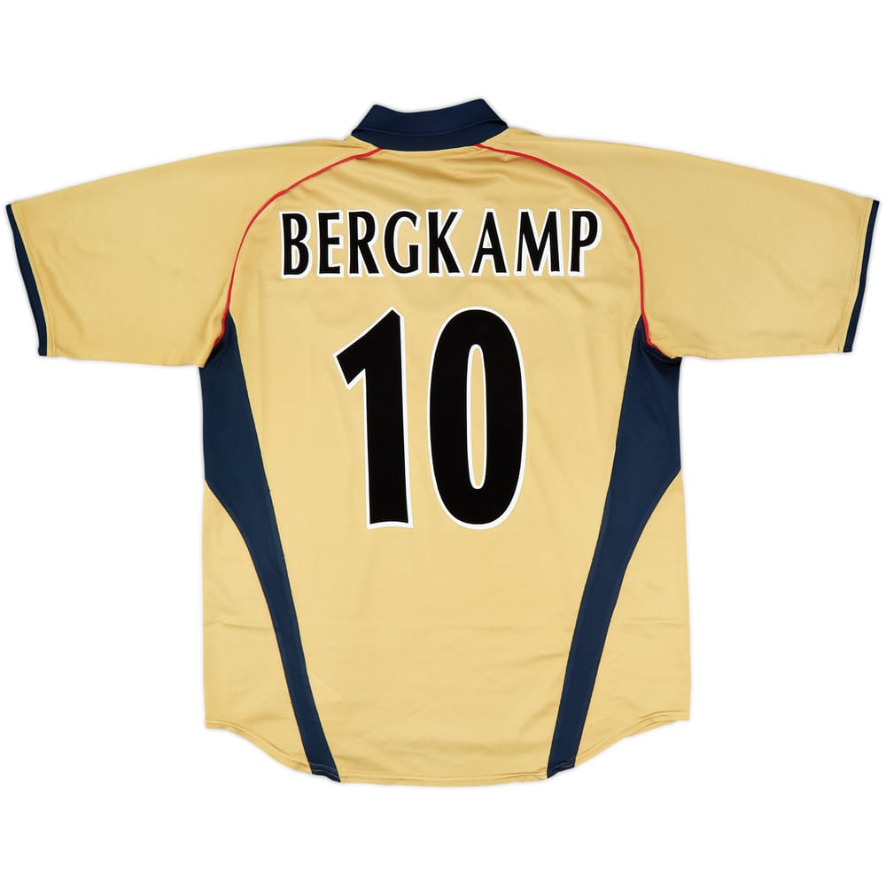 2001-02 Arsenal Away Shirt Bergkamp #10 - 6/10 - (L)