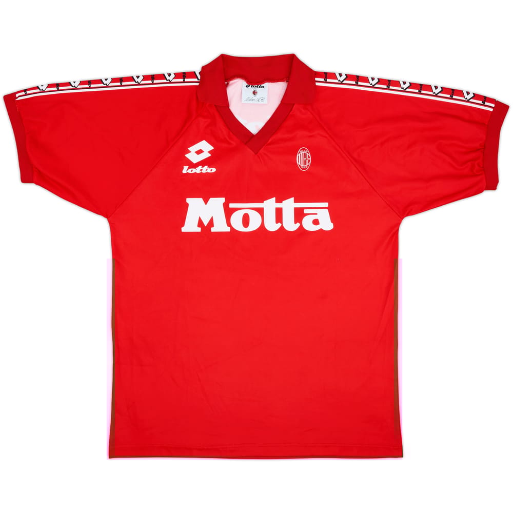 1995-96 AC Milan Lotto Training Shirt - 9/10 - (XL)