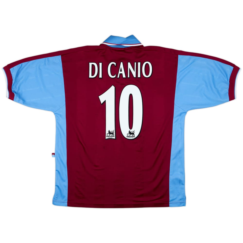 1998-99 West Ham Home Shirt Di Canio #10 - 8/10 - (L)