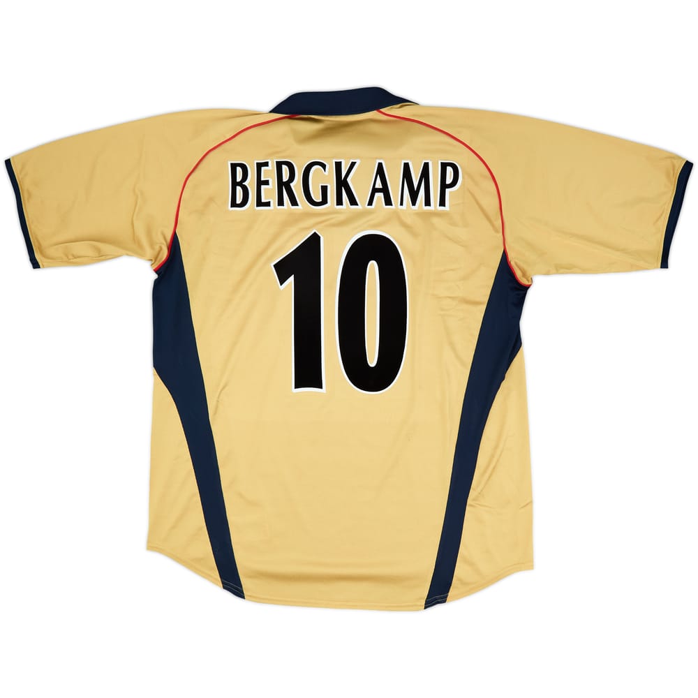 2001-02 Arsenal Away Shirt Bergkamp #10 - 8/10 - (XXL)