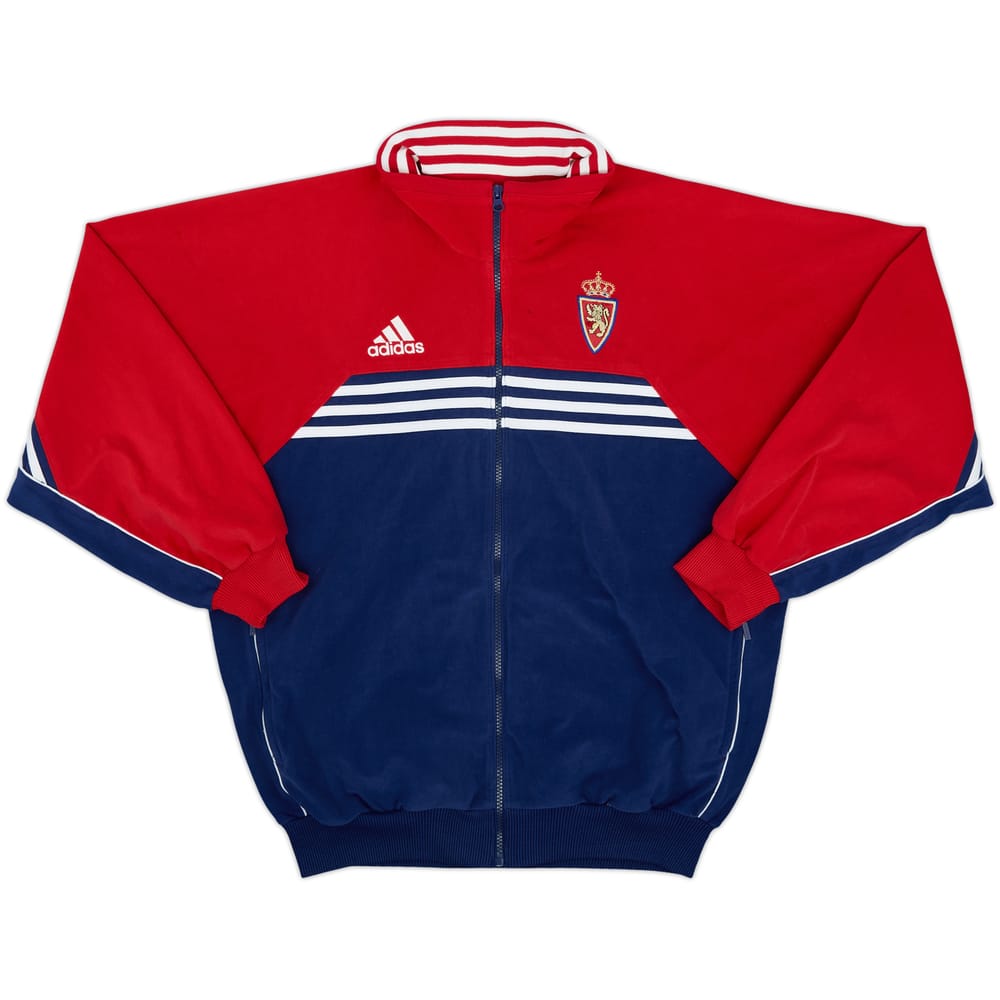 1998-00 Real Zaragoza adidas Track Jacket - 8/10 - (M)
