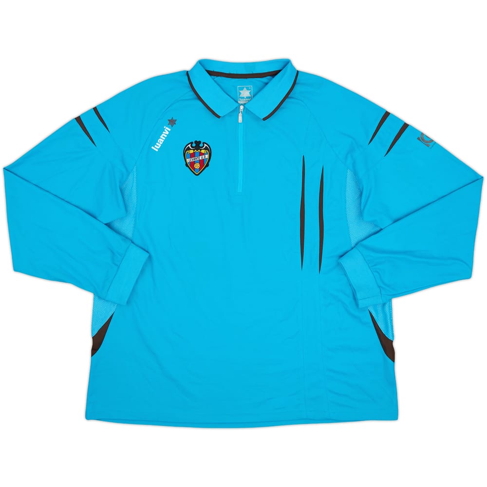 2011-12 Levante Luanvi 1/4 Zip Training Top - 8/10 - (XXL)