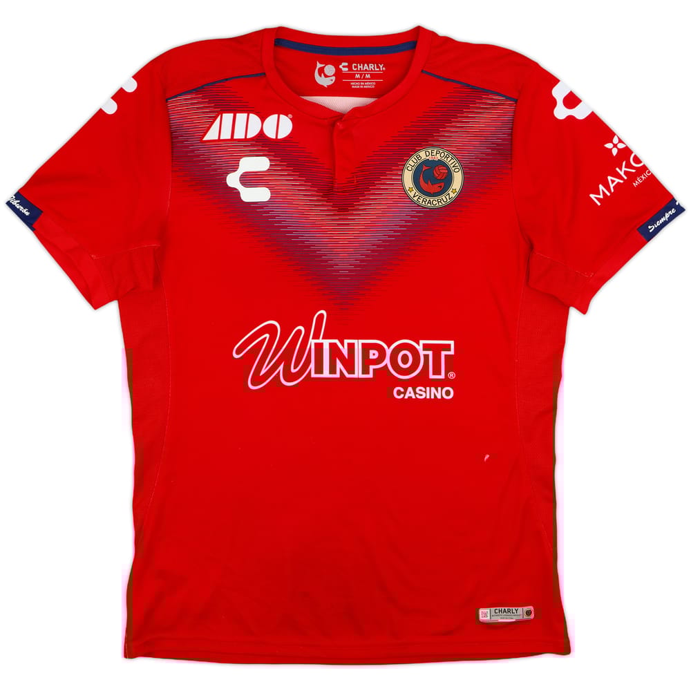 2019-20 Tiburones Rojos Veracruz Home Shirt - 6/10 - (M)