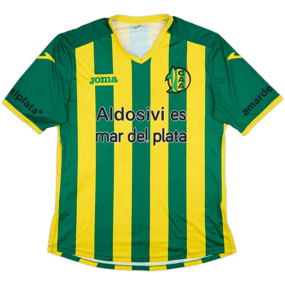2014-15 Club Atletico Aldosivi Home Shirt - 4/10 - (XXL)