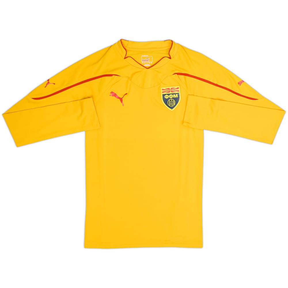 2010-13 North Macedonia Away L/S Shirt - 10/10 - (S)