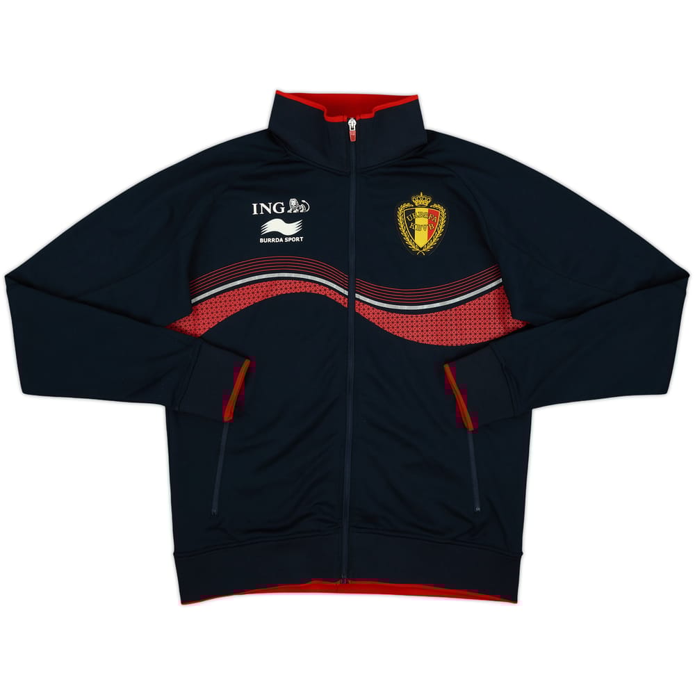 2012-13 Belgium Burrda Track Jacket - 8/10 - (M)