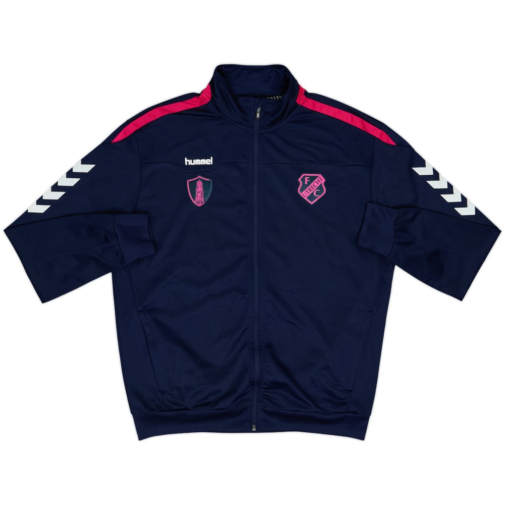 2014-15 FC Utrecht Hummel Track Jacket - 5/10 - (XL)