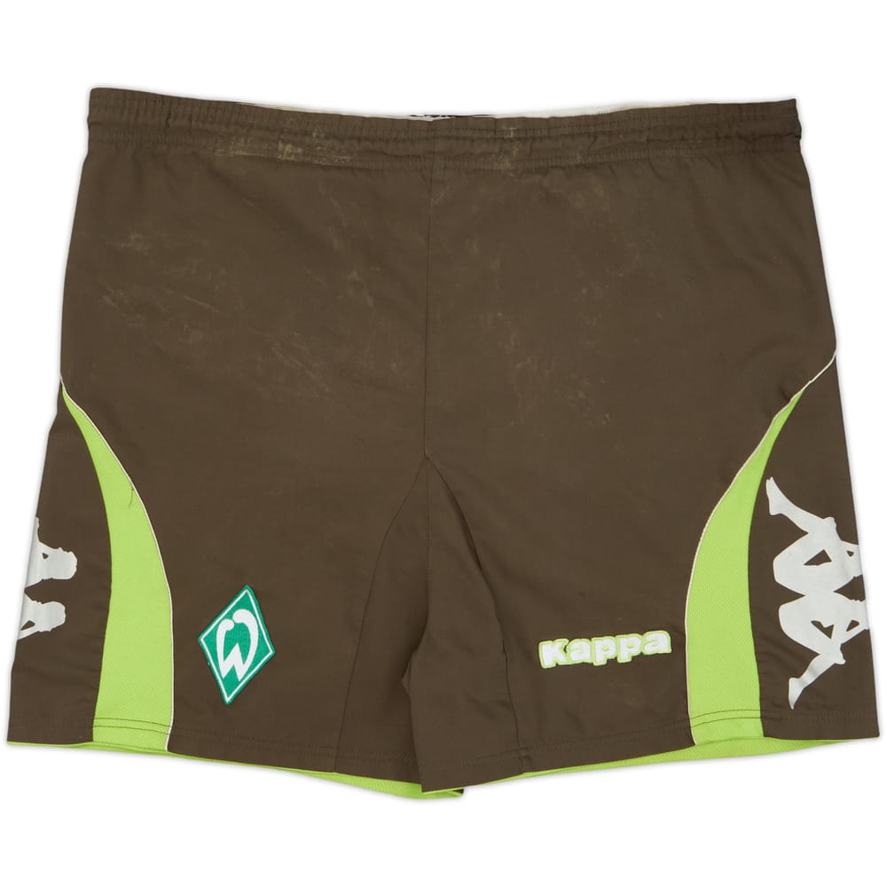 2007-08 Werder Bremen Away Shorts - 4/10 - (L)
