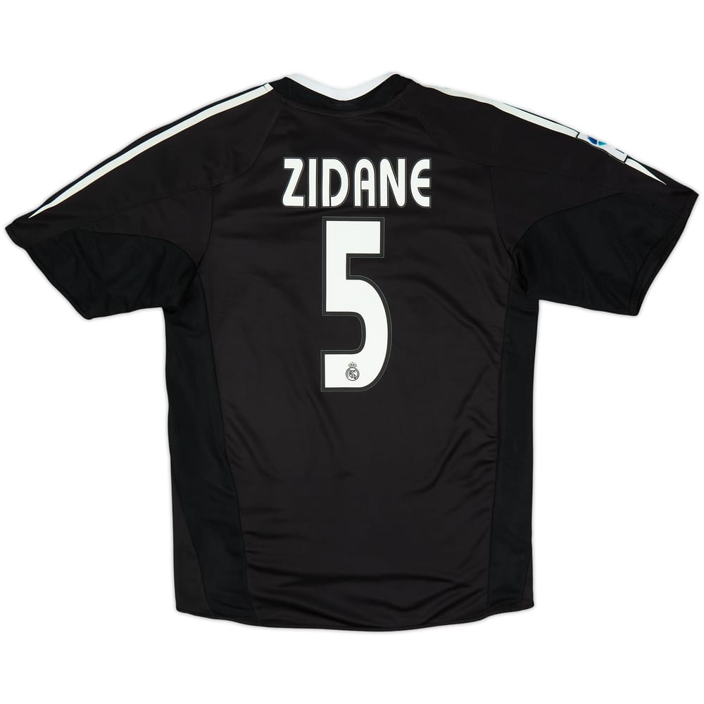 2004-05 Real Madrid Away Shirt Zidane #5 - 8/10 - (S)