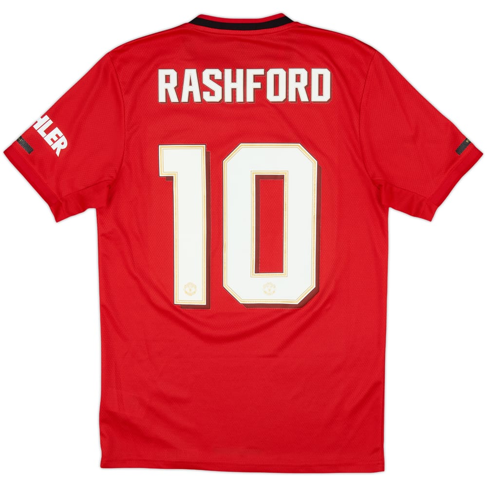 2019-20 Manchester United Home Shirt Rashford #10 - 8/10 - (S)