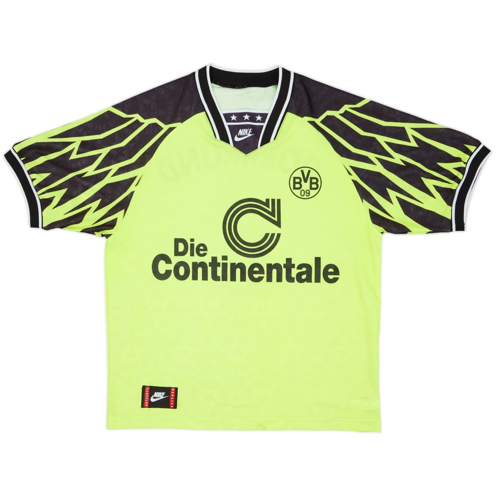 Camiseta de local del Borussia Dortmund 1994-95 #9 - 8/10 - (L)