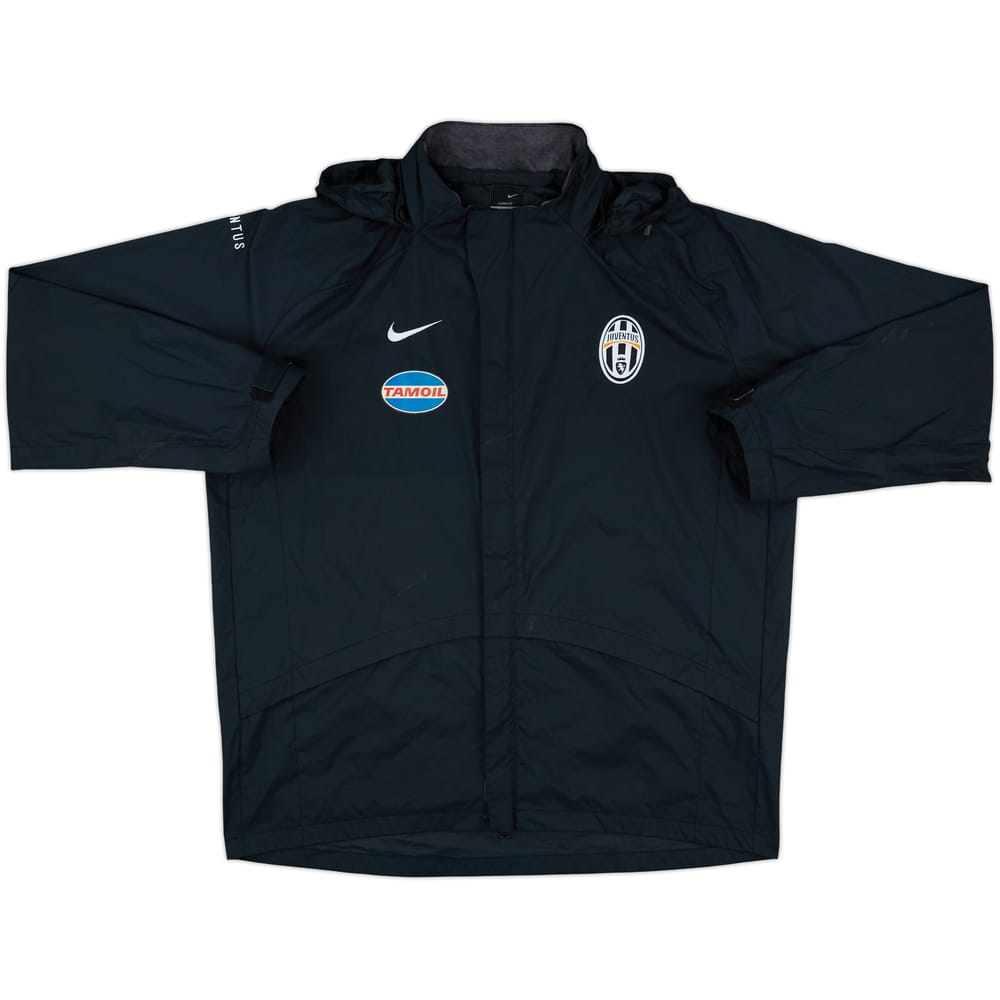 2006-07 Juventus Nike Hooded Rain Jacket - 7/10 - (L)