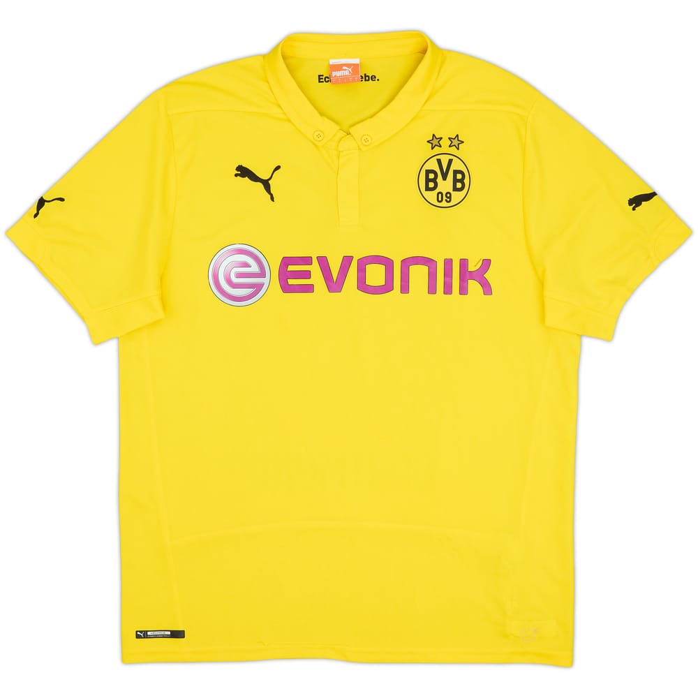 2014-15 Dortmund CL Home Shirt - 8/10 - (L)