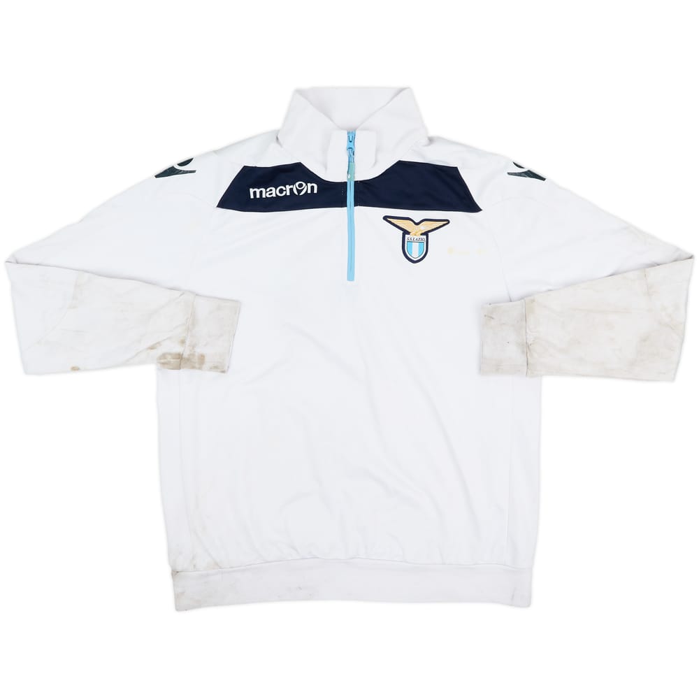 2014-15 Lazio Macron 1/4 Zip Drill Top - 3/10 - (L)