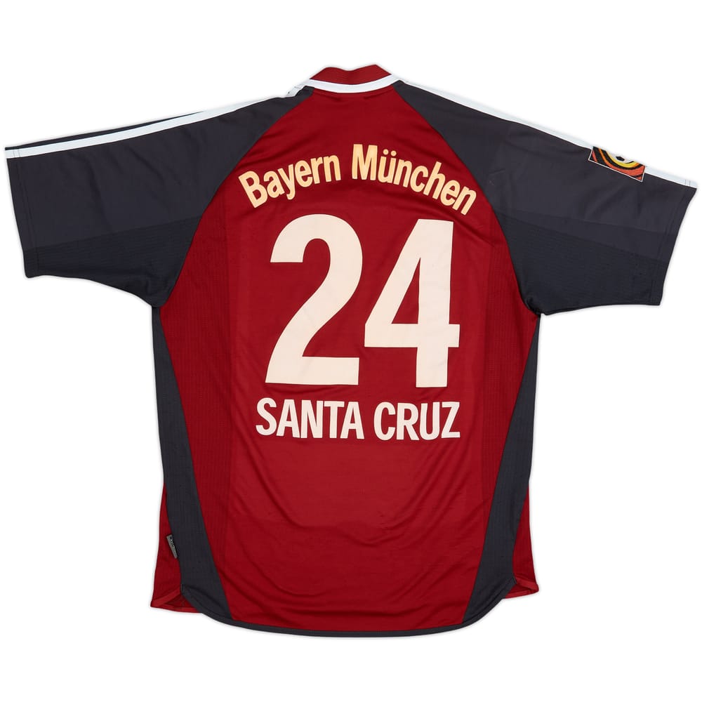 2001-02 Bayern Munich Home Shirt Santa Cruz #24 - 5/10 - (M)