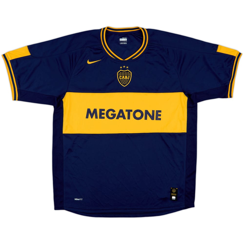 2006-07 Boca Juniors Home Shirt - 9/10 - (L)