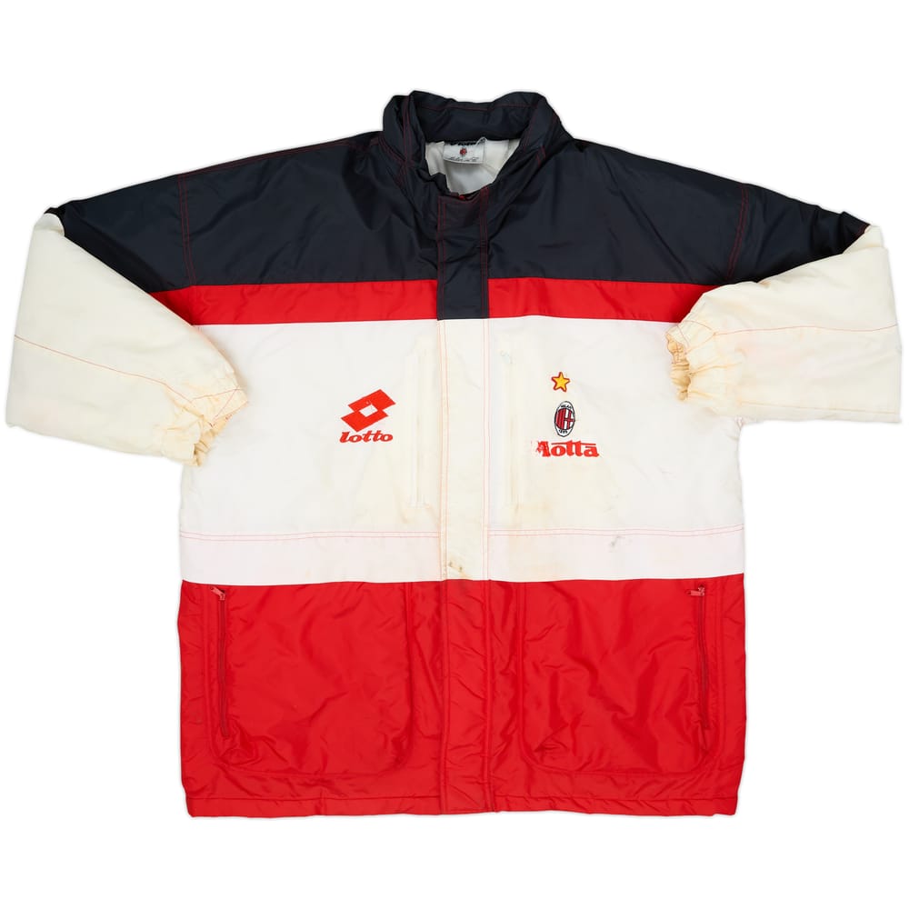 1994-95 AC Milan Lotto Padded Bench Coat - 4/10 - (XXL)