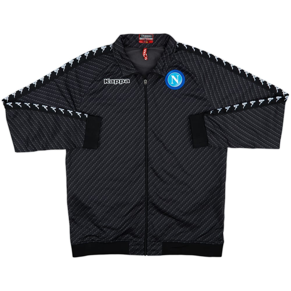 2017-18 Napoli Kappa Track Jacket - 9/10 - (3XL)