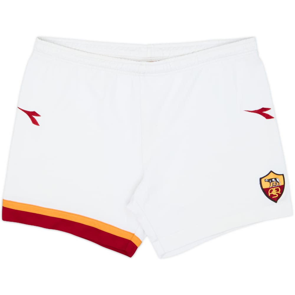 2005-06 Roma Away Shorts - 9/10 - (L)