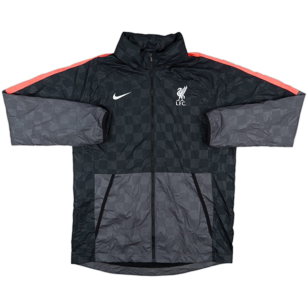 2020-21 Liverpool Nike Hooded Track Jacket - 7/10 - (L)