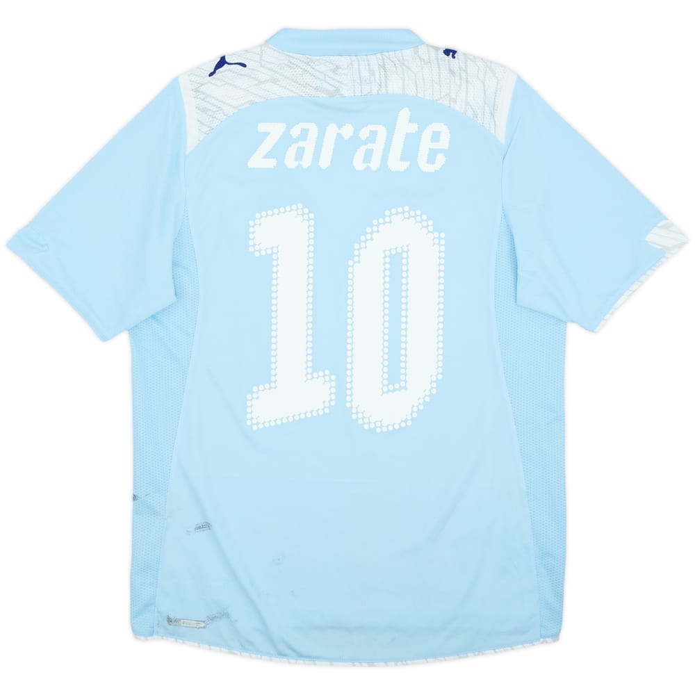 2009-10 Lazio Home Shirt Zarate #10 - 5/10 - (S)