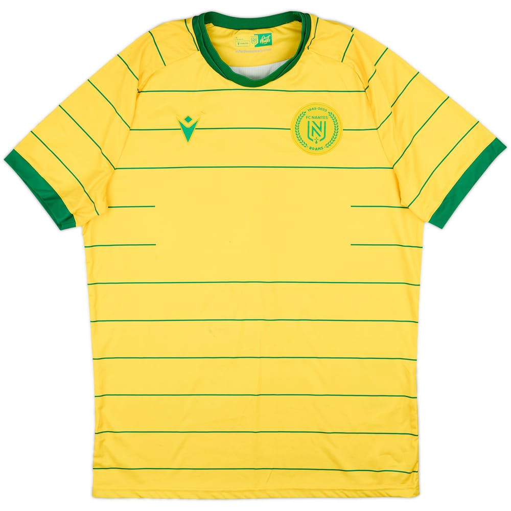 2022-23 Nantes Home Shirt - 6/10 - (XL)
