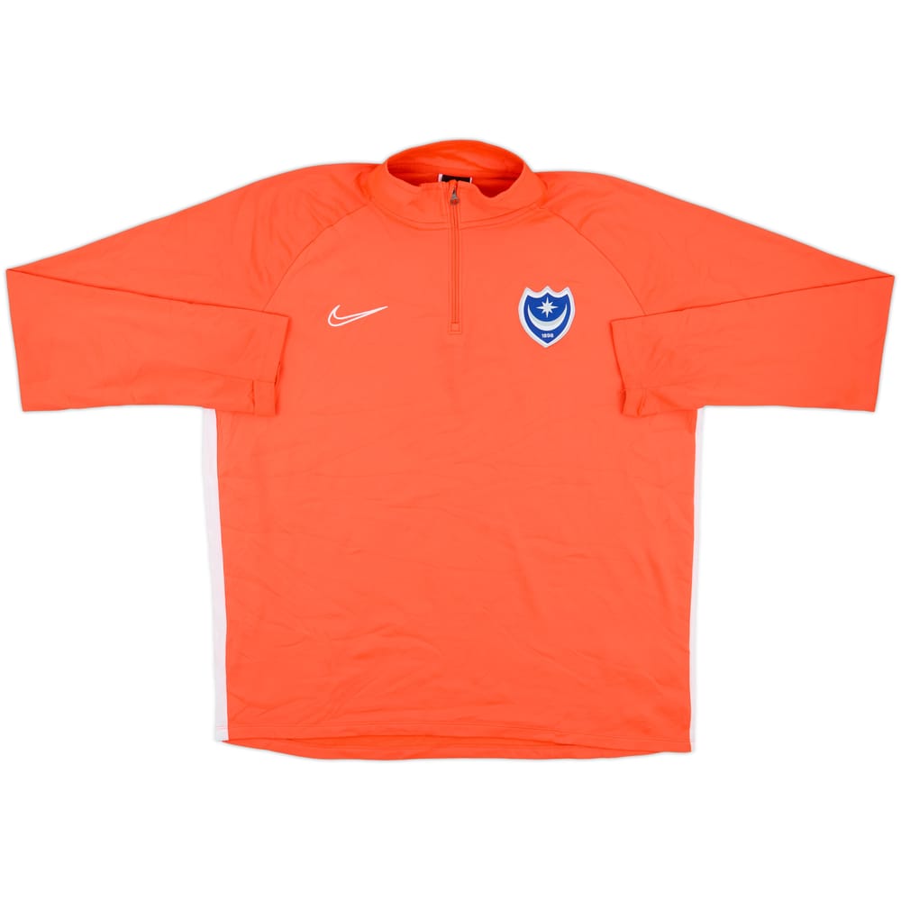 2019-20 Portsmouth Nike 1/4 Zip Drill Top - 10/10 - (XL)