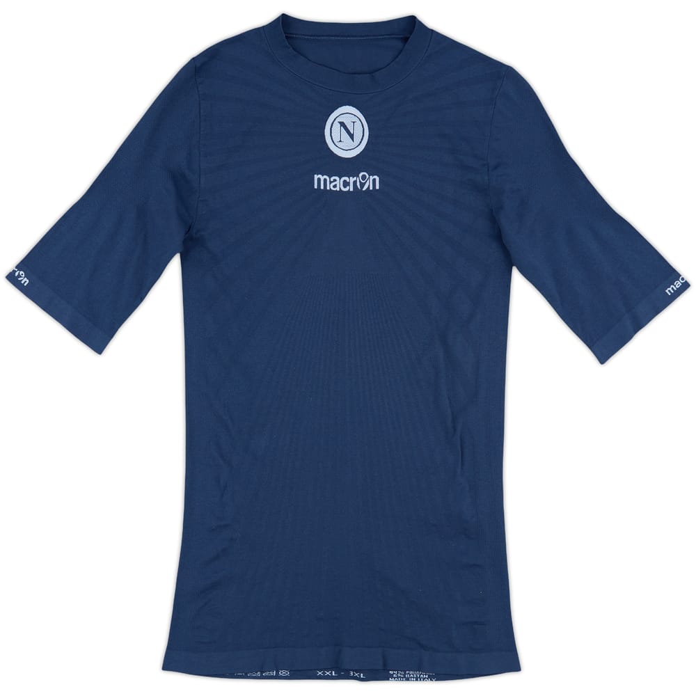2010-11 Napoli Macron Compression Shirt - 9/10 - (XXL)
