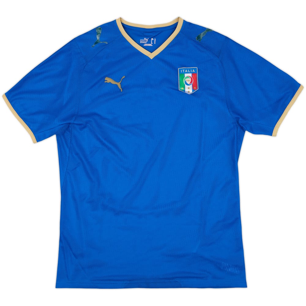 2007-08 Italy Home Shirt - 4/10 - (M)