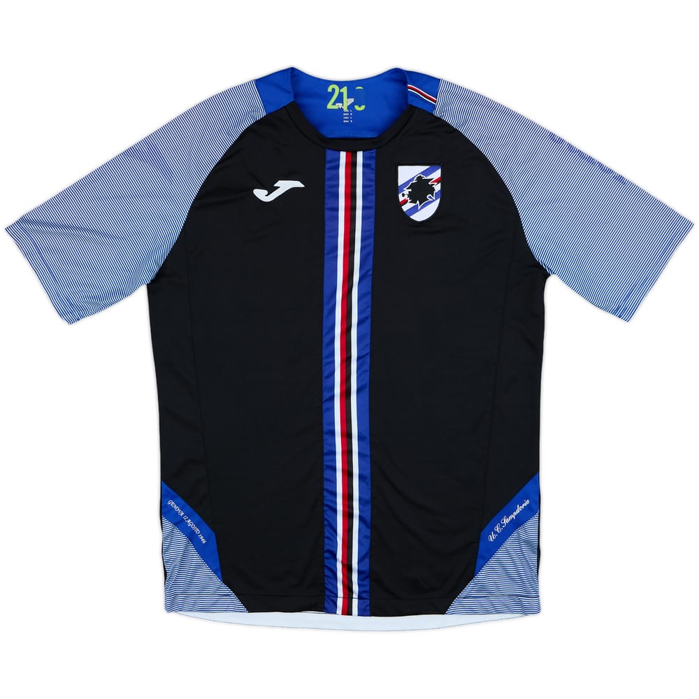 2019-20 Sampdoria Joma Training Shirt - 8/10 - (L)
