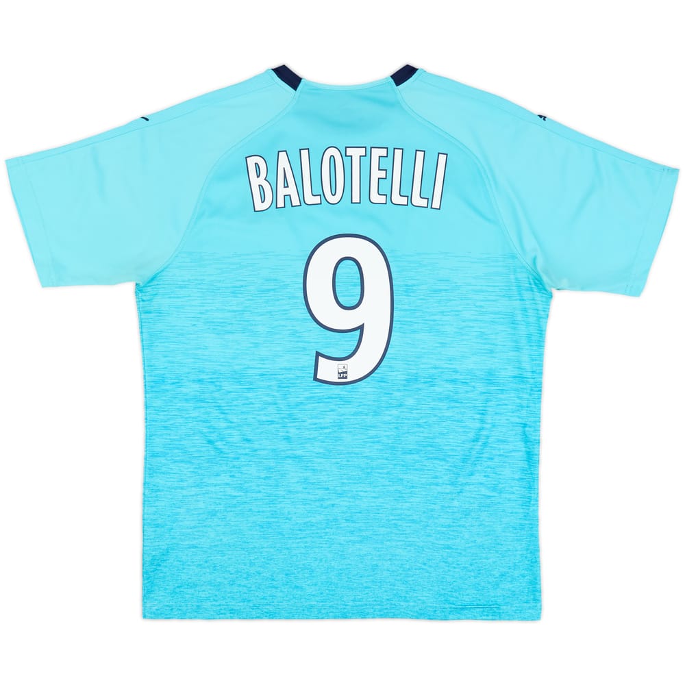 2018-19 Olympique Marseille Third Shirt Balotelli #9 - 5/10 - (L)