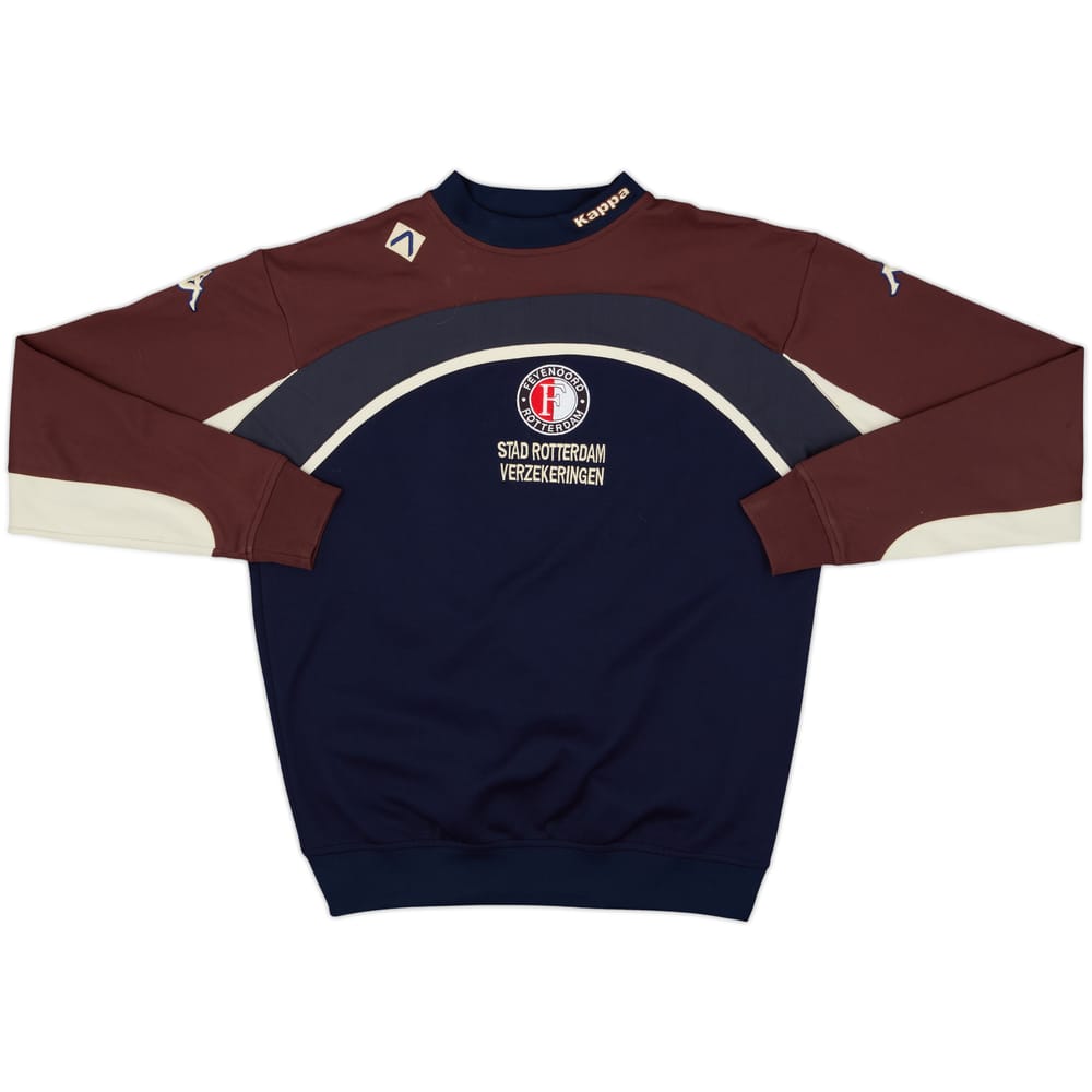 2001-02 Feyenoord Kappa Sweat Top - 7/10 - (S)